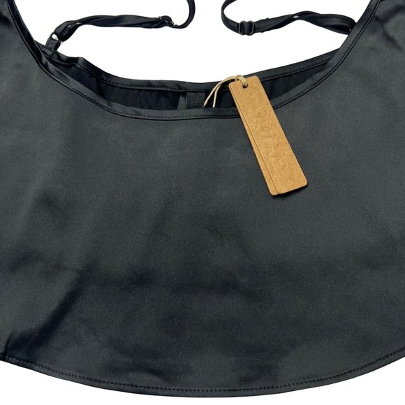 SKIMS‎ Woven Shine Cami Onyx Womens 4X - Picture 6 of 12